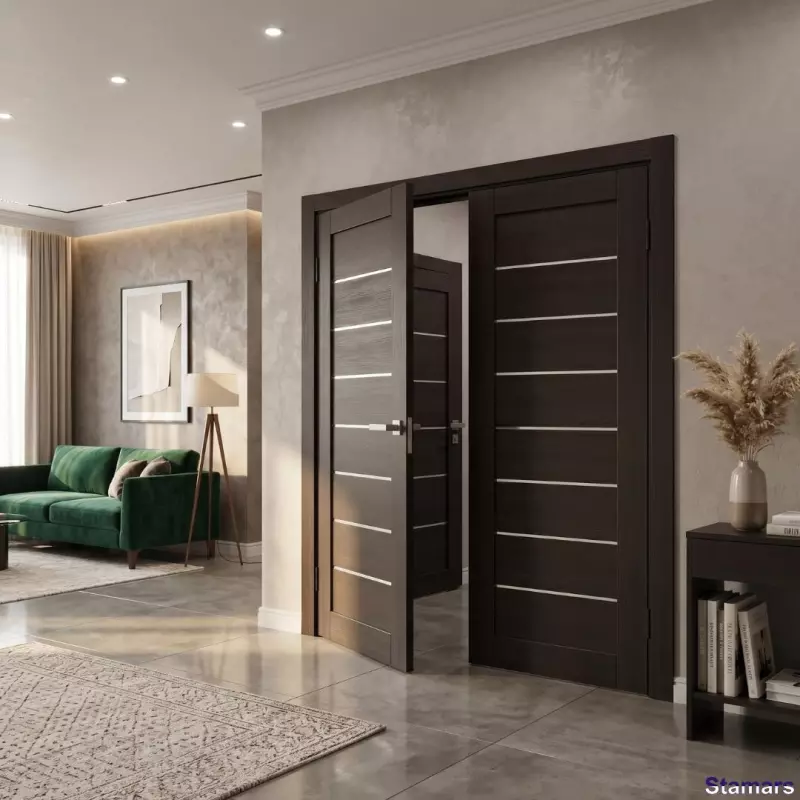 Divviru durvis Belfast Venge NEW PVC Deluxe